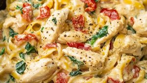 Instant-Pot-Creamy-Tuscan-Chicken-Pasta-Cooking-Classy