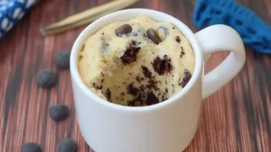 Mug Cake Moelleux aux Pépites de Chocolat {Vegan}