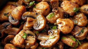 Mushroom-Chicken-Bites-Cafe-Delites