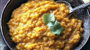 Red lentil dahl