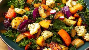 Roasted-Vegetable-Salad-with-Dijon-Vinaigrette-EatingWell