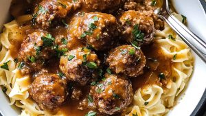 Salisbury-Steak-Meatballs-Instant-Pot-Stove-Top-Slow-Cooker-Skinnytaste