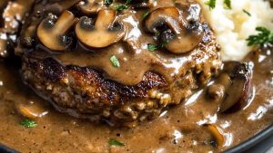 Salisbury-Steak-with-Mushroom-Gravy-RecipeTin-Eats