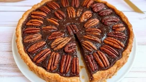 Tarte aux noix de pécan {vegan}