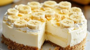 Banana Cream Cheesecake