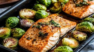 Brussels-Sprouts-Salmon-Sheet-Pan-Meal-Kalyns-Kitchen