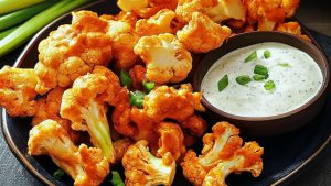 Buffalo-Cauliflower-Bites-Delish