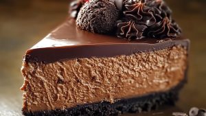 Chocolate Fudge Truffle Cheesecake