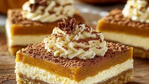 Pumpkin Cheesecake Bars Recipe