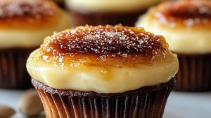 Vanilla Bean Crème Brûlée Cupcakes – Easy Recipe