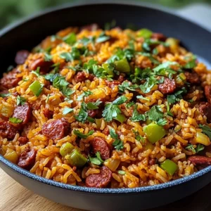Riz Mexicain au Chorizo et Lardons